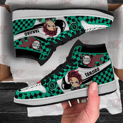 Demon Slayer JD Sneakers Tanjiro Custom Anime Shoes