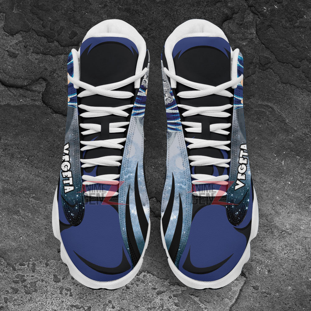 Dragon Ball Super Saiyan Vegeta Air Jordan 13 Sneakers Custom Anime Shoes