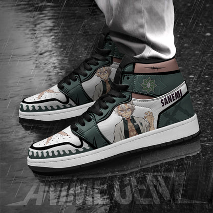 Demon Slayers Sanemi Shinazugawa JD Sneakers Custom Anime Shoes