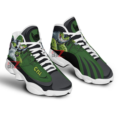 Dragon Ball Cell Air Jordan 13 Sneakers Custom Anime Shoes