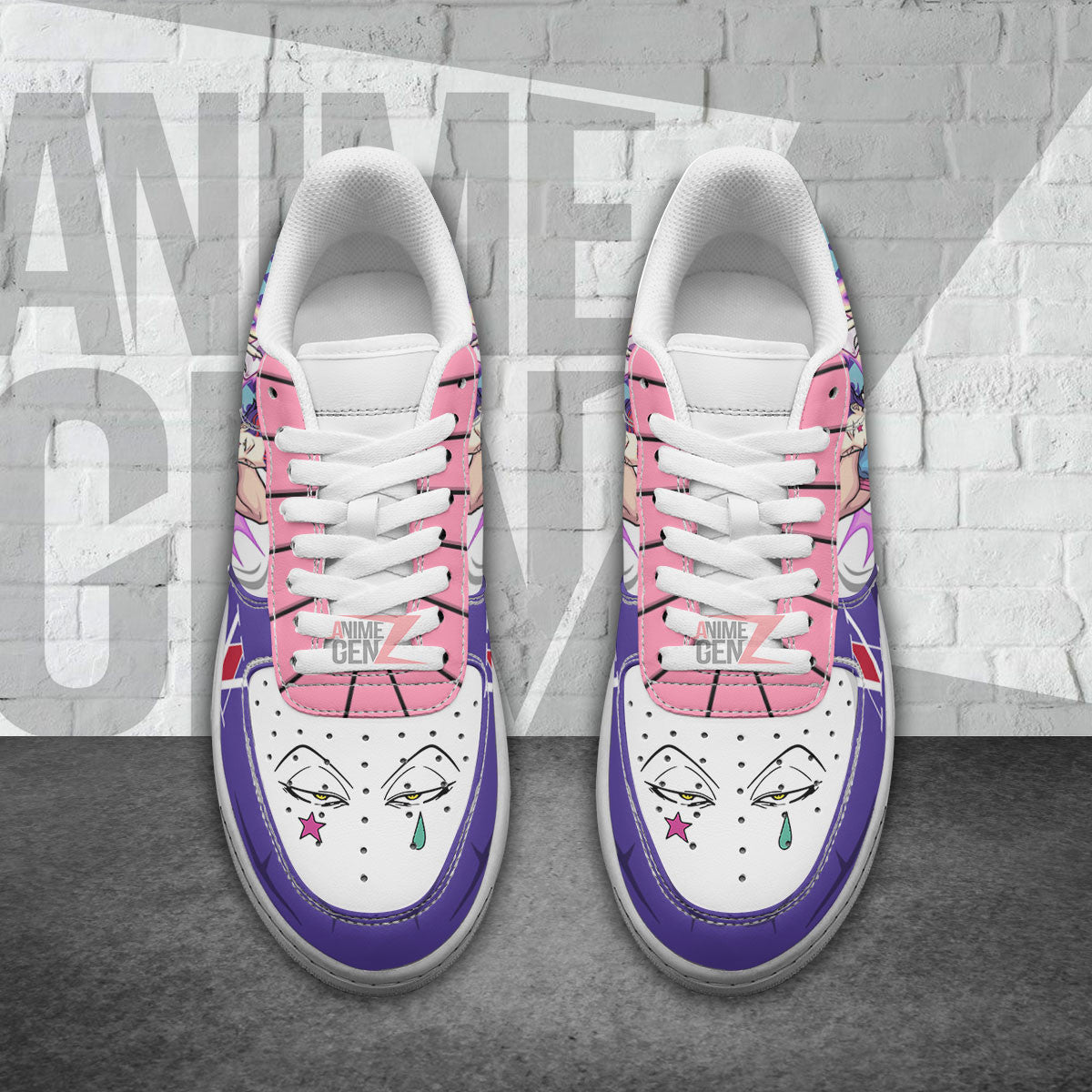 Hunter x Hunter Hisoka Morow Air Sneakers Custom Anime Shoes