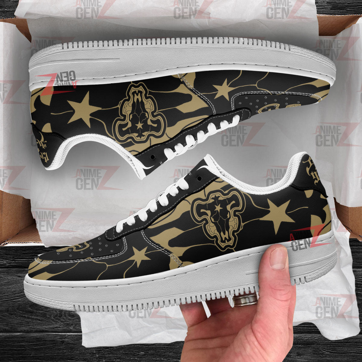 Black Clover Black Bull Sneakers Custom Anime Shoes