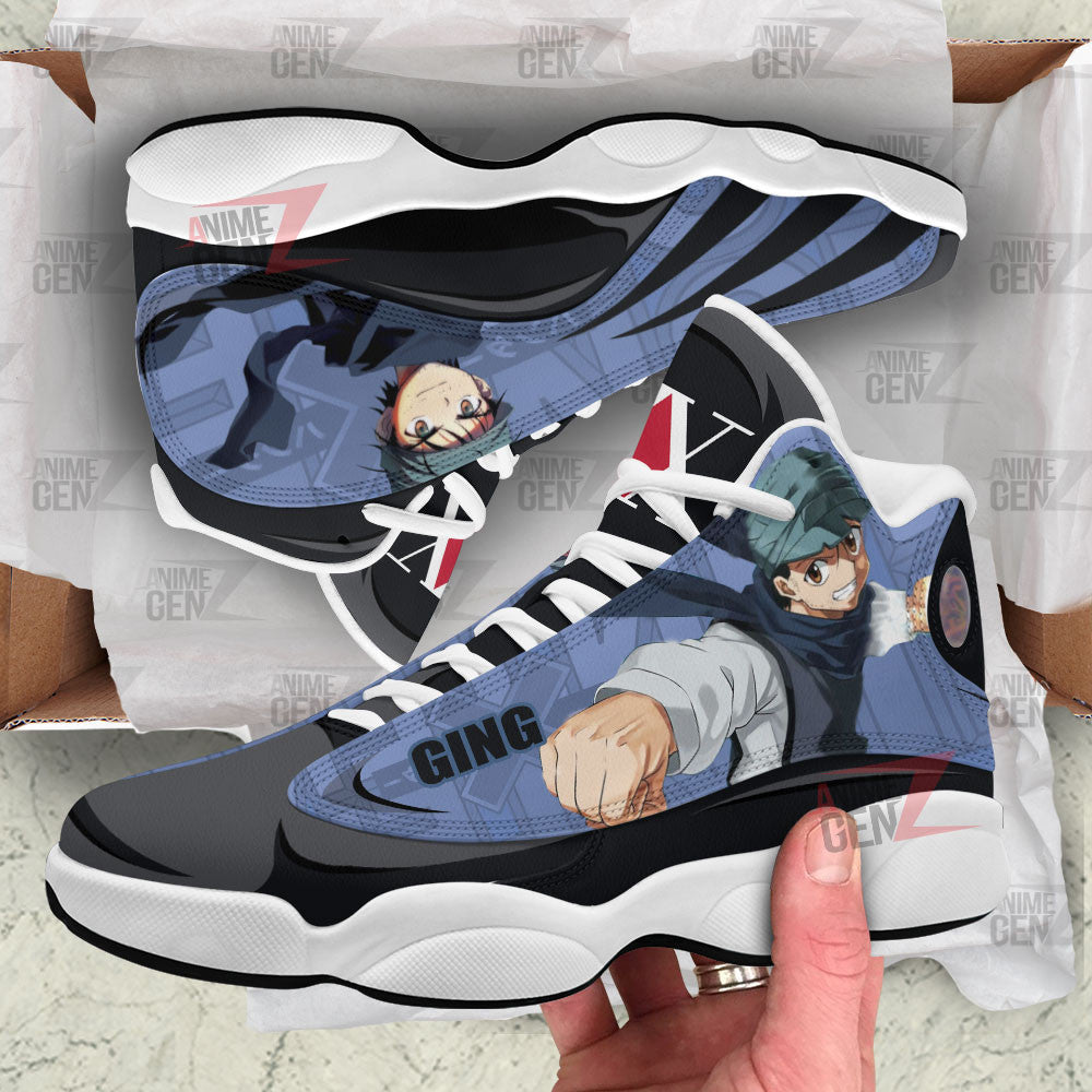 x Hunter JD 13 Sneakers Custom Ging Freecss Anime Shoes