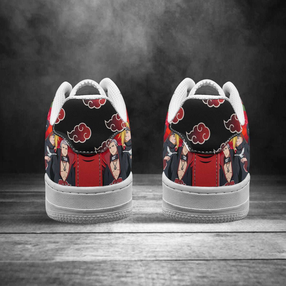 Naruto Akatsuki Air Sneakers Custom Anime Shoes