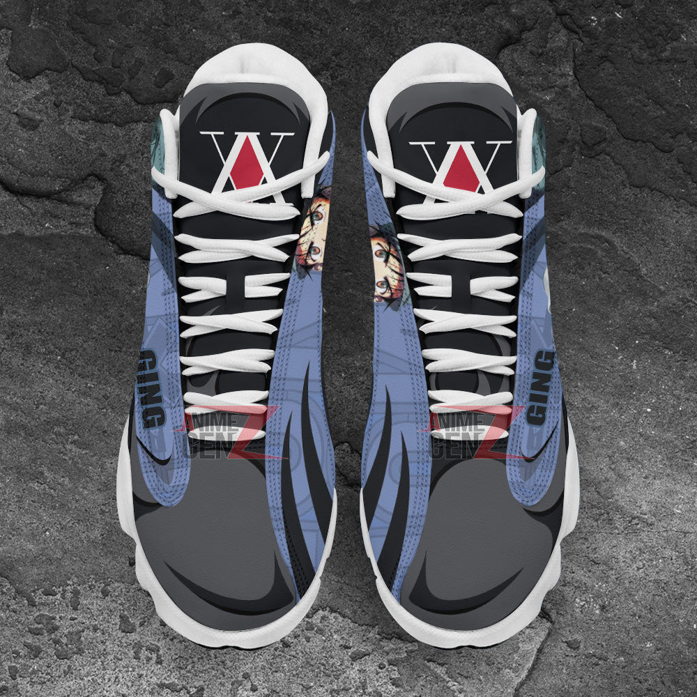 x Hunter JD 13 Sneakers Custom Ging Freecss Anime Shoes