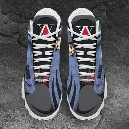 x Hunter JD 13 Sneakers Custom Ging Freecss Anime Shoes