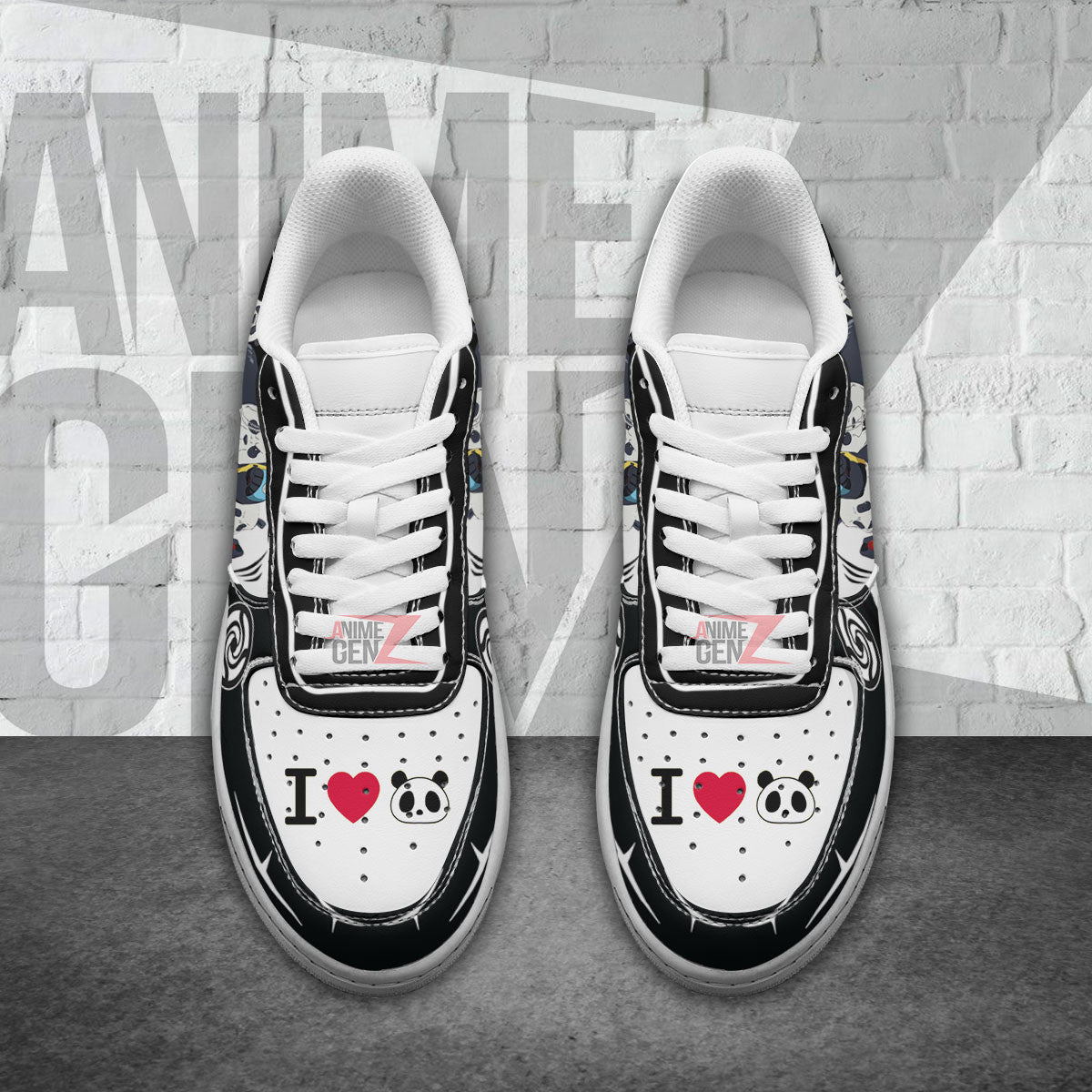 Jujutsu Kaisen Panda Air Sneakers Custom Anime Shoes