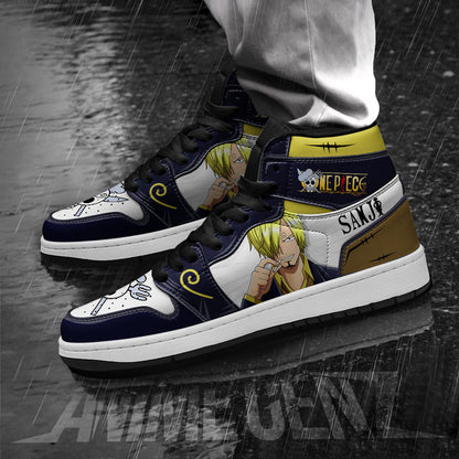 One Piece Sanji JD Sneakers Custom Anime Shoes