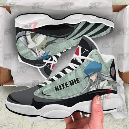 Hunter x Hunter Kite Die Air Jordan 13 Sneakers Custom Anime Shoes
