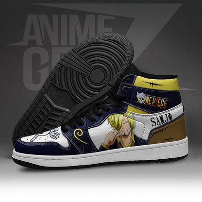 One Piece Sanji JD Sneakers Custom Anime Shoes