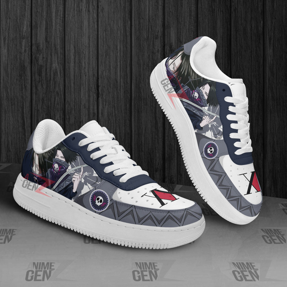 Hunter x Hunter Feitan Pohtoh Air Sneakers Custom Anime Shoes