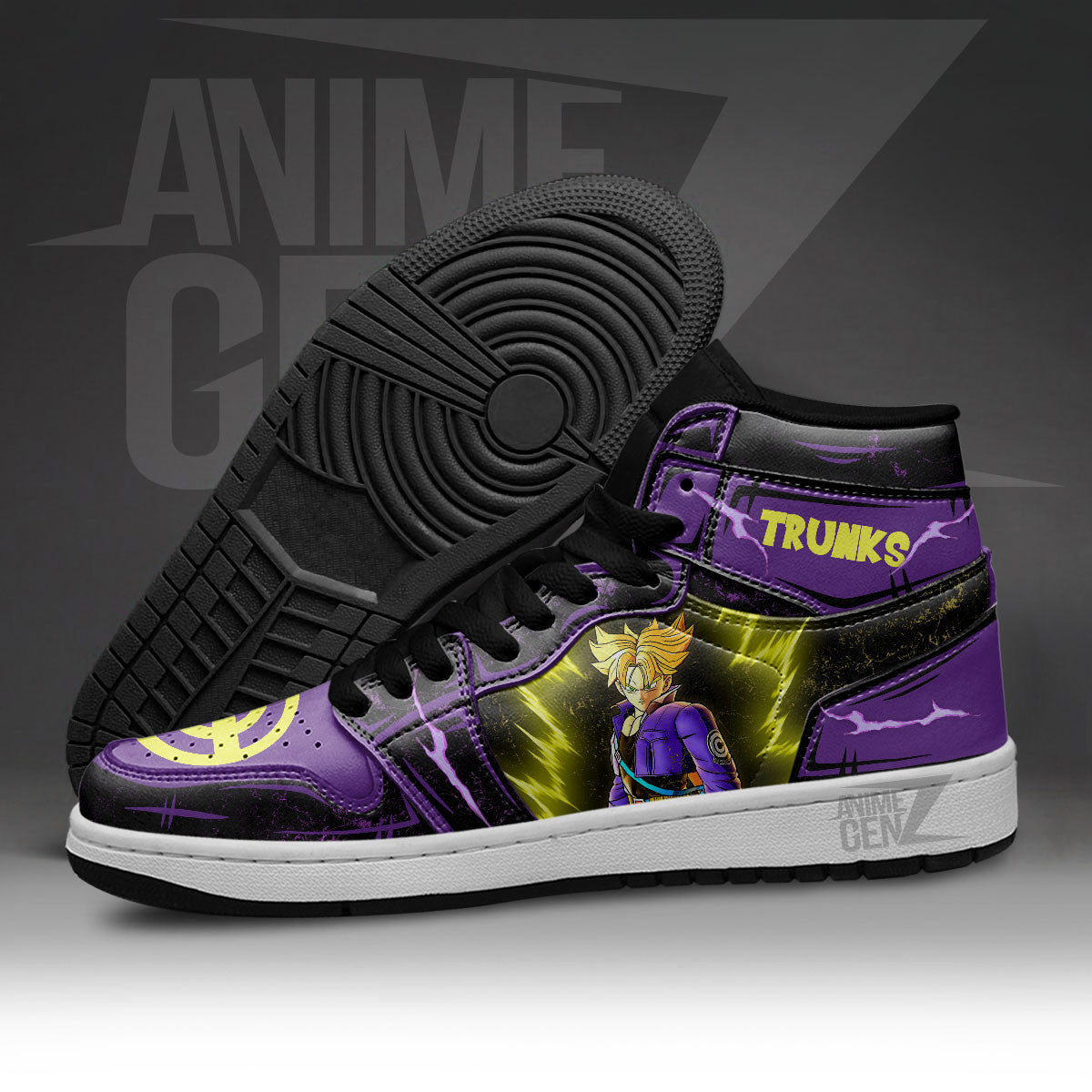Dragon Ball Trunks JD Sneakers Custom Anime Shoes