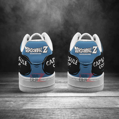 Dragon Ball Capsule Corp Kid Air Sneakers Custom Anime Shoes