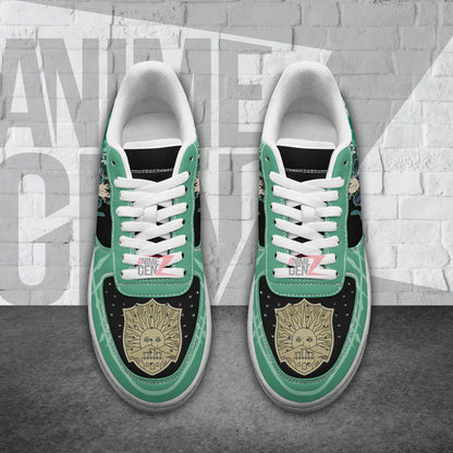 Black Clover Yuno Air Sneakers Custom Anime Shoes