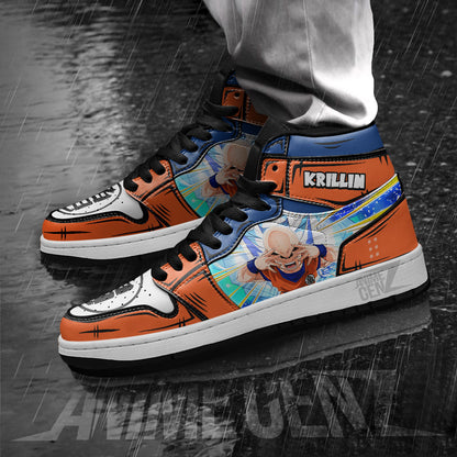 Dragon Ball Krillin JD Sneakers Custom Anime Shoes