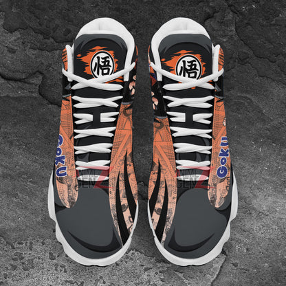 Dragon Ball Guku God Air Jordan 13 Sneakers Custom Anime Shoes