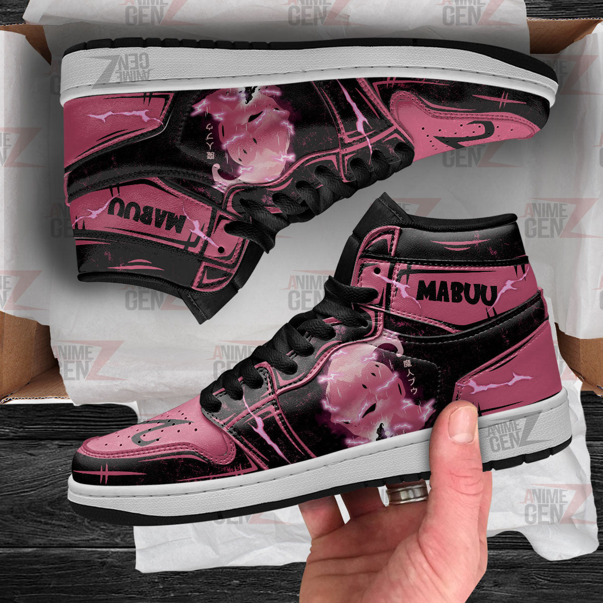 Dragon Ball Majin Buu JD Sneakers Custom Anime Shoes