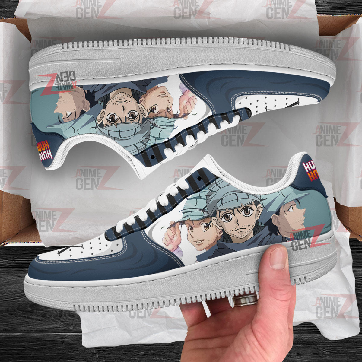 Hunter x Hunter Ging Freecss Air Sneakers Custom Anime Shoes
