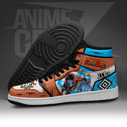 One Piece Jinbe JD Sneakers Custom Anime Shoes