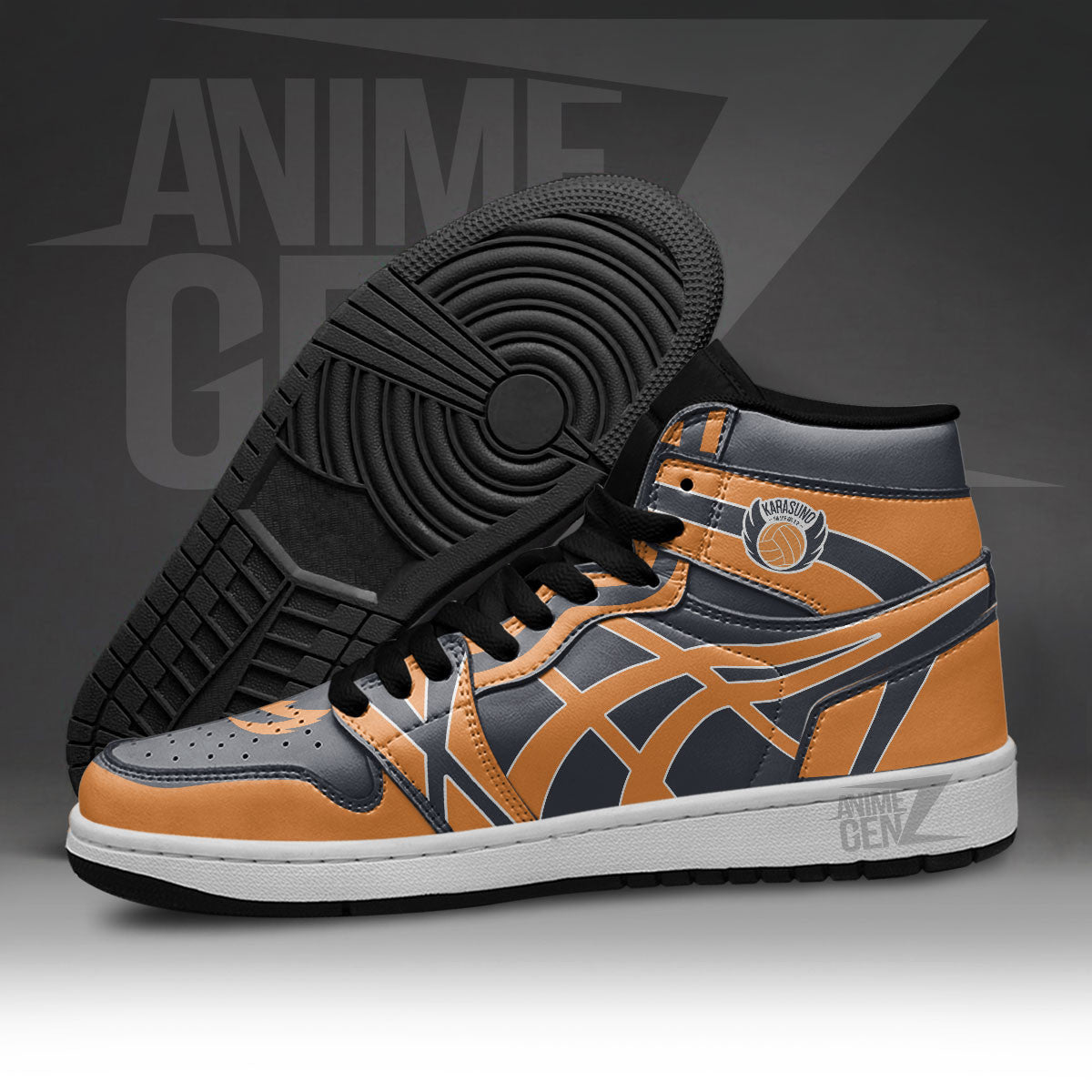 Haikyuu Karasuno Team JD Sneakers Custom Anime Shoes