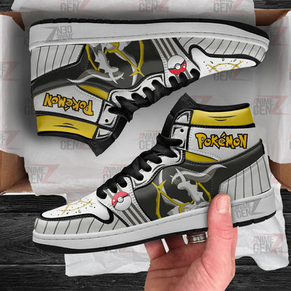 Pokemon Arceus JD Sneakers Custom Pokemon Anime Shoes