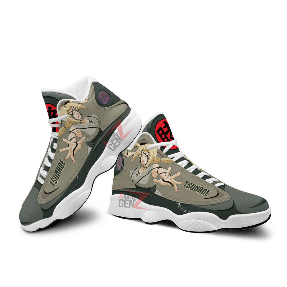 Tsunade Naruto Anime Air Jordan 13 Sneakers Custom Anime Shoes