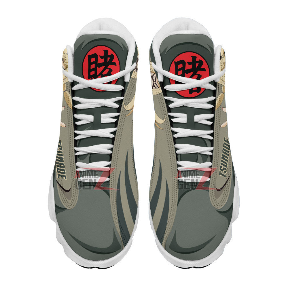 Tsunade Naruto Anime Air Jordan 13 Sneakers Custom Anime Shoes