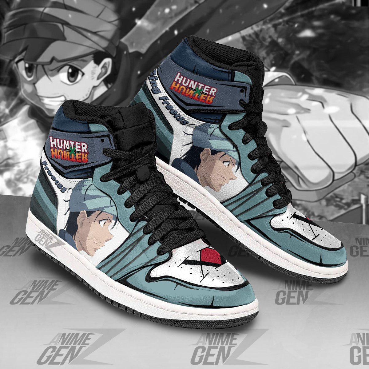 Hunter x Hunter Ging Freecss JD Sneakers Custom Anime Shoes