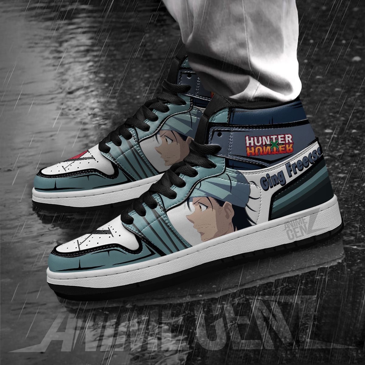 Hunter x Hunter Ging Freecss JD Sneakers Custom Anime Shoes