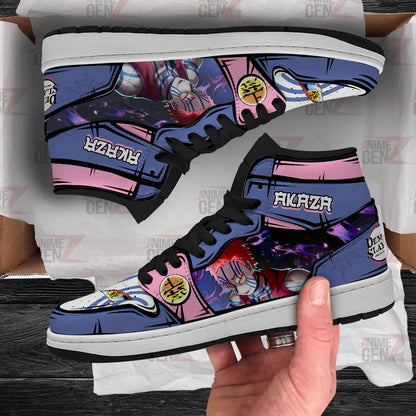 Demon Slayer JD Sneakers Akaza Anime Custom Shoes