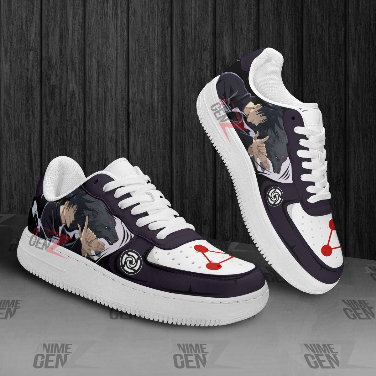Jujutsu Kaisen Megumi Air Sneakers Custom Anime Shoes