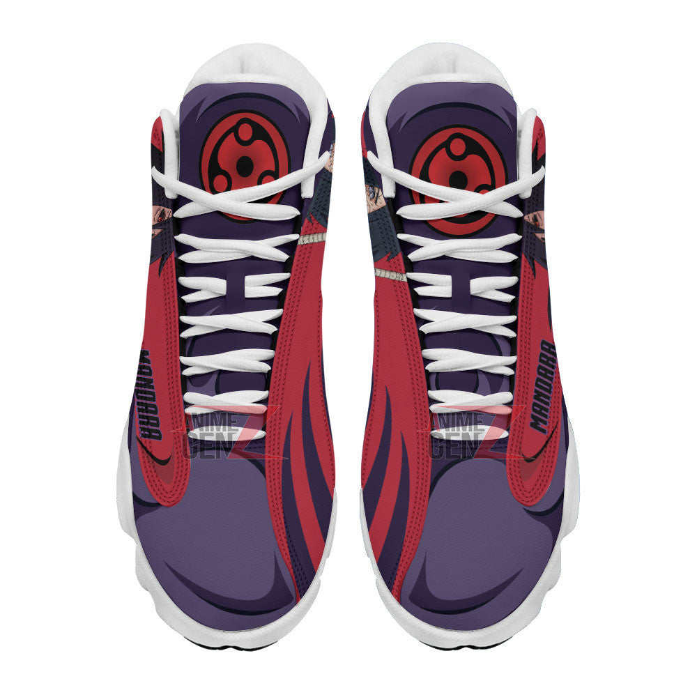 Mandara Uchiha Air Jordan 13 Sneakers Custom Anime Shoes