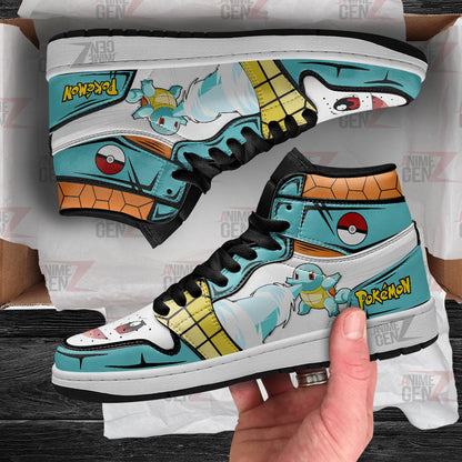 Pokemon Squirtle JD Sneakers Custom Anime Shoes