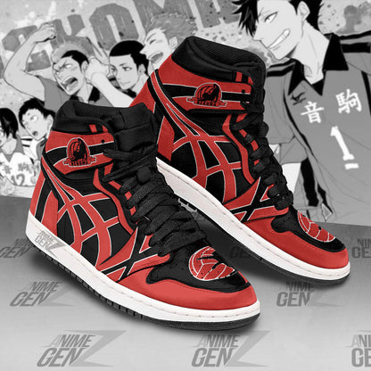 Haikyuu Nekoma Team JD Sneakers Custom Anime Shoes