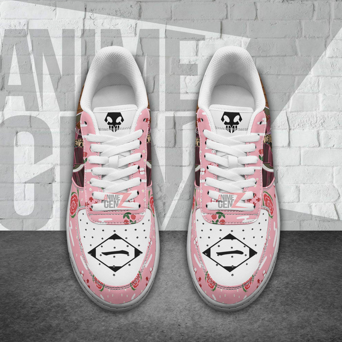 Bleach Shunsui Kyoraku Air Sneakers Custom Anime Shoes