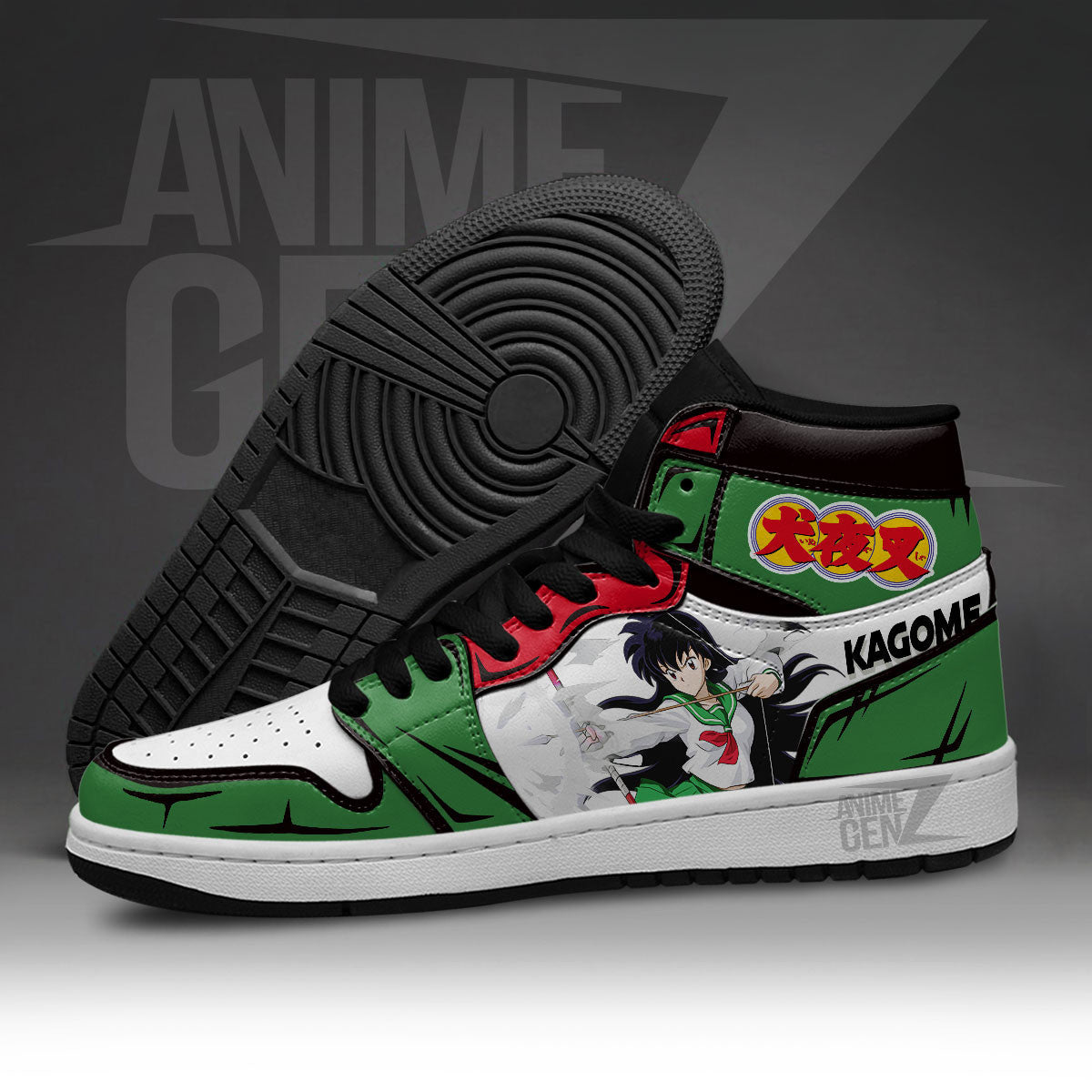 Higurashi Kagome JD Sneakers Inuyasha Custom Anime Shoes