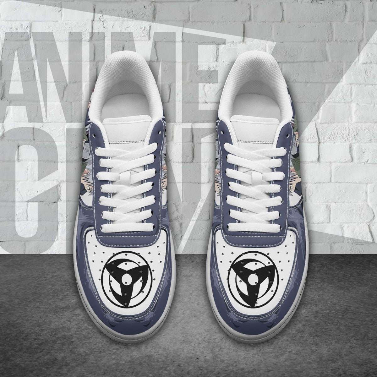 Naruto Kakashi Air Sneakers Custom Anime Shoes