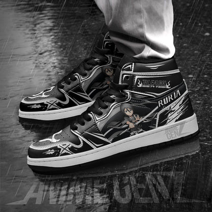 Bleach Rukia Kuchiki JD Sneakers Custom Anime Shoes