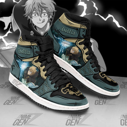 Black Clover Luck Voltia JD Sneakers Custom Anime Shoes