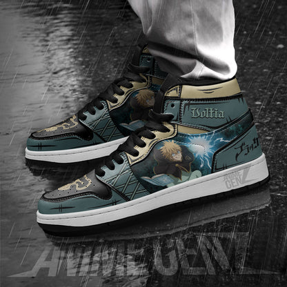 Black Clover Luck Voltia JD Sneakers Custom Anime Shoes