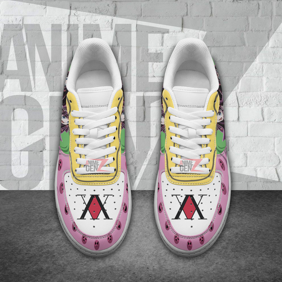 Hunter x Hunter Alluka Zoldyck Air Sneakers Custom Anime Shoes