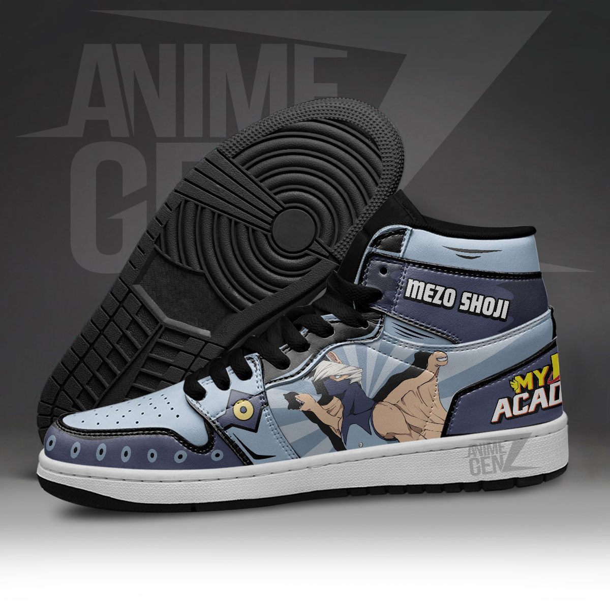 BNHA Mezo Shoji JD Sneakers Custom Anime My Hero Academia Shoes