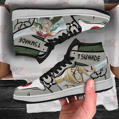 Naruto Tsunade JD Sneakers Tsunade 100 Healing Seal Custom Anime Shoes