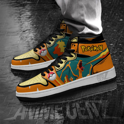 Pokemon Charizard JD Sneakers Custom Pokemon Anime Shoes