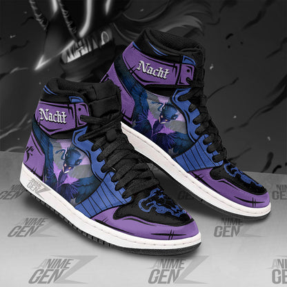 Black Clover Nacht Faust JD Sneakers Custom Anime Shoes
