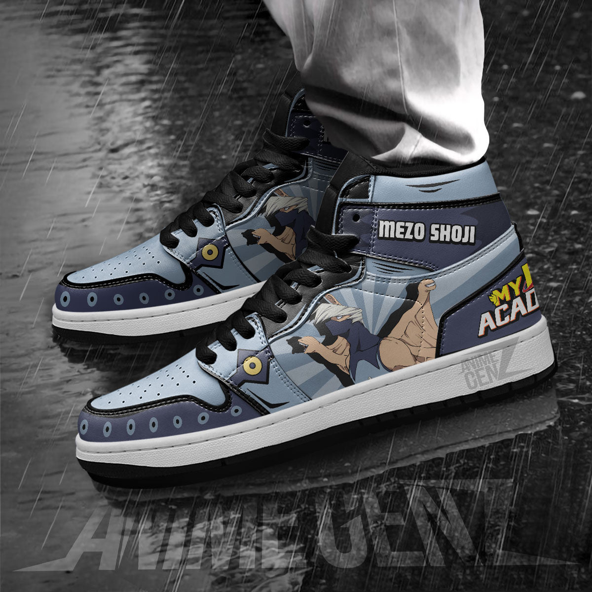 BNHA Mezo Shoji JD Sneakers Custom Anime My Hero Academia Shoes