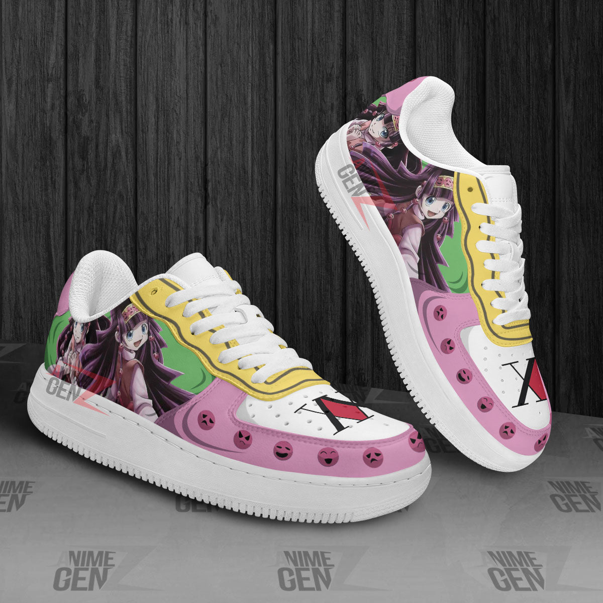 Hunter x Hunter Alluka Zoldyck Air Sneakers Custom Anime Shoes