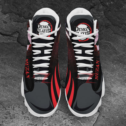 Demon Slayer Muzan Air Jordan 13 Sneakers Custom Anime Shoes