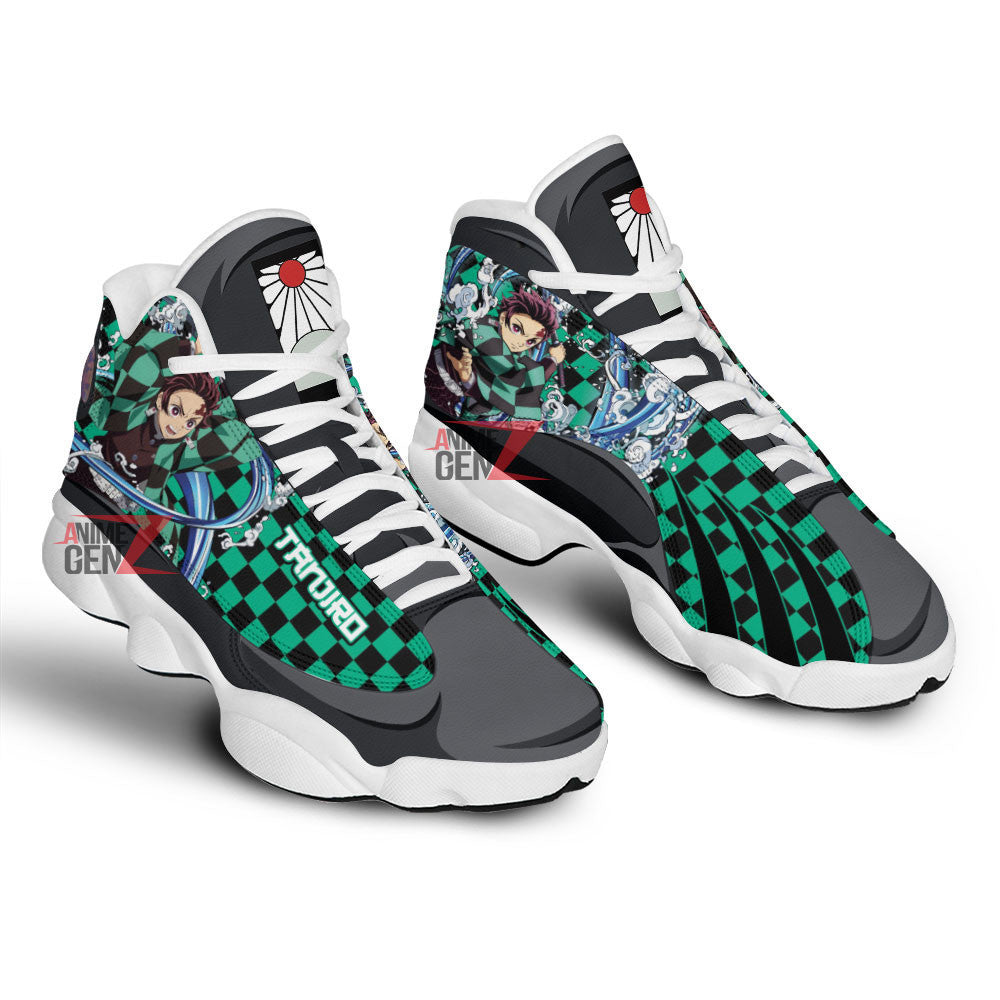 Demon Slayer JD13 Sneakers Kamando Tanjiro Custom Anime Shoes