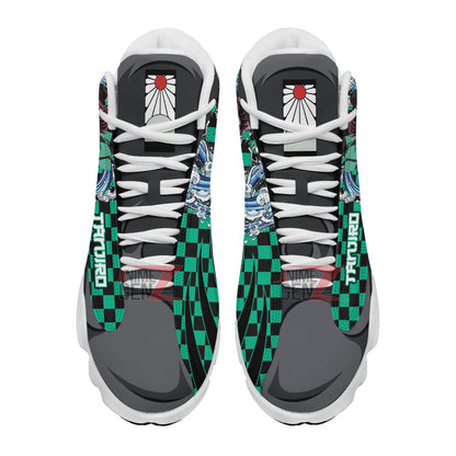 Demon Slayer JD13 Sneakers Kamando Tanjiro Custom Anime Shoes